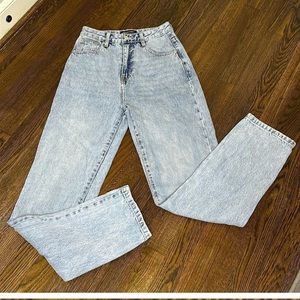 White Fox Straight Jeans Size S